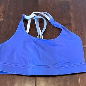 Lululemon Athletica Blue Sports Bra